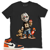 Graphic T-shirt to Match Shattered Backboard 1s - Little Jason Graphic