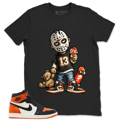 Graphic T-shirt to Match Shattered Backboard 1s - Little Jason Graphic