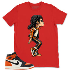 Graphic T-shirt to Match Shattered Backboard 1s - M. Jackson Tiptoe Graphic
