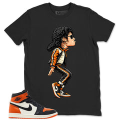 Graphic T-shirt to Match Shattered Backboard 1s - M. Jackson Tiptoe Graphic