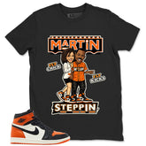 Graphic T-shirt to Match Shattered Backboard 1s - Martin Steppin Graphic