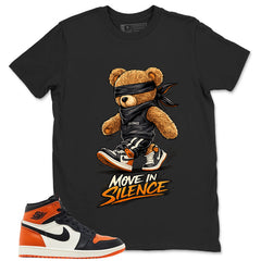Graphic T-shirt to Match Shattered Backboard 1s - Move In Silence Graphic