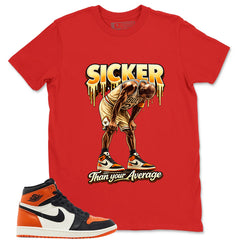 Graphic T-shirt to Match Shattered Backboard 1s - Sicker Graphic