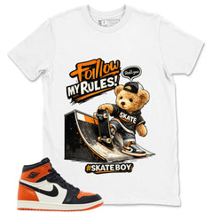 Graphic T-shirt to Match Shattered Backboard 1s - Skate Boy Graphic