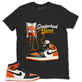 Graphic T-shirt to Match Shattered Backboard 1s - Sneakerhead Blood Graphic