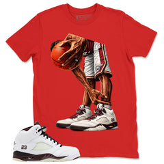 Graphic T-shirt to Match A Maniere Black Collective 5s - Ball Mode Graphic