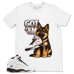 Graphic T-shirt to Match A Maniere Black Collective 5s - Got 'Em GS Graphic