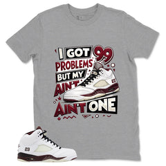 Graphic T-shirt to Match A Maniere Black Collective 5s - I Got 99 Problems Graphic