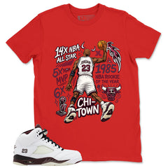 Graphic T-shirt to Match A Maniere Black Collective 5s - Jordan 23 All Star Graphic