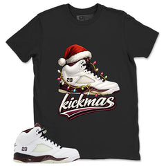 Graphic T-shirt to Match A Maniere Black Collective 5s - Kickmas Graphic