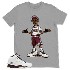 Graphic T-shirt to Match A Maniere Black Collective 5s - Mars 23 Graphic