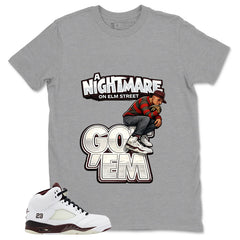 Graphic Tee to Match A Maniere Black Collective 5s - Nightmare On Elm Street Graphic