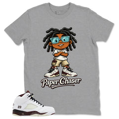 Graphic Tee to Match A Maniere Black Collective 5s - Paper Chaser Graphic