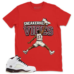 Graphic Tee to Match A Maniere Black Collective 5s - Sneakerhead Vibes Graphic