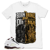 Born Broke, Die Rich Zadago Graphic T-shirt