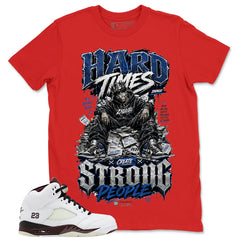 Hard Time Create Strong People Zadago Graphic T-shirt