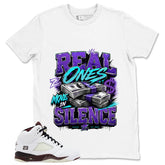 Real Ones Move In Silence Zadago Graphic T-shirt
