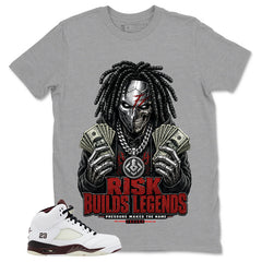 Risk Builds Legends Zadago Graphic T-shirt