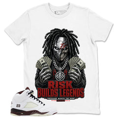 Risk Builds Legends Zadago Graphic T-shirt