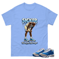 Sicker MJ Graphic Tee, Shirt to Match Air Max 95 Big Bubble Blue, Air Max 95 Big Bubble Blue Lawson Unisex Shirt