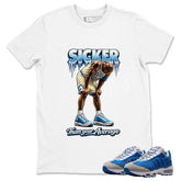 Sicker MJ Graphic Tee, Shirt to Match Air Max 95 Big Bubble Blue, Air Max 95 Big Bubble Blue Lawson Unisex Shirt