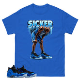 Sicker MJ Shirt - Match Air Foamposite One Royal