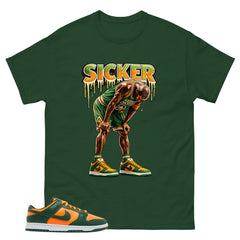 Sicker MJ Shirt - Match Green Dunk Low Miami Hurricanes
