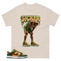 Sicker MJ Shirt - Match Green Dunk Low Miami Hurricanes