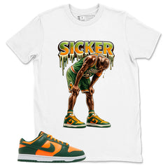 Sicker MJ Shirt - Match Green Dunk Low Miami Hurricanes