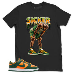 Sicker MJ Shirt - Match Green Dunk Low Miami Hurricanes