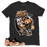Skate Boy Graphic Tee, Shirt to Match Air Foamposite One Copper, Air Foamposite Unisex Black Shirt