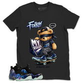 Skate Boy Graphic Tee, Shirt to Match Air Foamposite One Galaxy, Air Foamposite Unisex Black Shirt