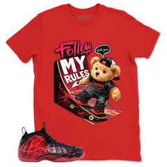 Skate Boy Graphic Tee, Shirt to Match Air Foamposite Stranger Things, Air Foamposite Unisex Blue Shirt