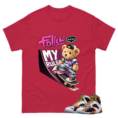 Skate Boy Graphic Tee, Shirt to Match Air Jordan 7 Miro, Air Jordan 7 Miro Unisex Shirt