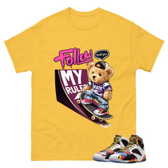 Skate Boy Graphic Tee, Shirt to Match Air Jordan 7 Miro, Air Jordan 7 Miro Unisex Shirt