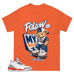 Skate Boy Shirt - Match Blue Air Jordan 3 Knicks