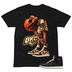 Slam Dunk Basketball Shirt - Match Air Jordan 1 Flight Club