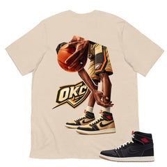 Slam Dunk Basketball Shirt - Match Air Jordan 1 Flight Club