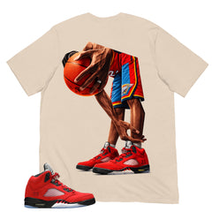 Graphic Tee Slam Dunk Shirt Match 5s Raging Bull