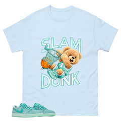 Slam Dunk Shirt - Match Womens Air Jordan 1 Washed Teal