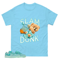 Slam Dunk Shirt - Match Womens Air Jordan 1 Washed Teal