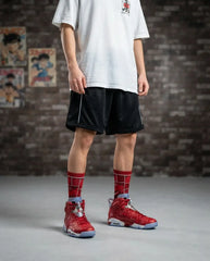 Slam Dunk Socks – Air Jordan 6 Retro Inspired Mid-Calf Unisex Crew Socks