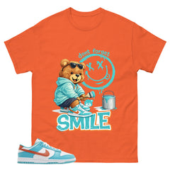 Smile Graffiti Shirt - Match Green Dunk Low Miami Dolphins