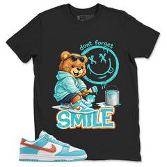 Smile Graffiti Shirt - Match Green Dunk Low Miami Dolphins