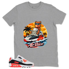Sneaker Bear Jetski Shirt - Match Air Max 90 Infrared