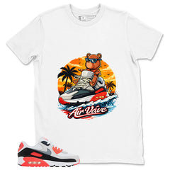 Sneaker Bear Jetski Shirt - Match Air Max 90 Infrared