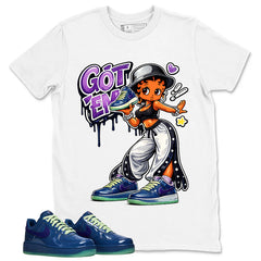 Sneaker Flex Graphic Tee, Shirt to Match Air Force 1 Mystic Navy, Air Force 1 Unisex Shirt