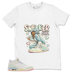 Sneaker Girl Shirt - Match Air Jordan 3 Spring is In The Air
