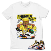 Sneaker Guy Graphic Tee, Shirt to Match Air Jordan 7 Miro, Air Jordan 7 Miro Unisex Shirt