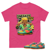 Sneaker Guy Graphic Tee, Shirt to Match SB Dunk Green Noise, SB Dunk Green Noise Watermelon Unisex Shirt